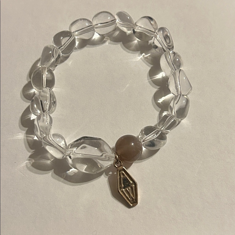 Annie Wu Clear Quartz & Moonstone Bracelet